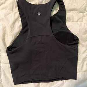 Lululemon Black Racerback Sports Bra Top